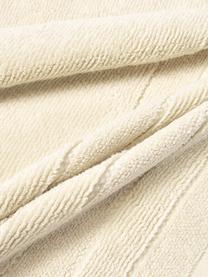 Handdoek Luxe met gestreepte rand, in verschillende formaten, Gebroken wit, Handdoek, B 50 x L 100 cm