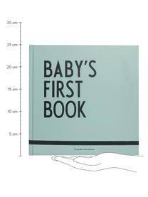 Libro dei ricordi Baby's First Book, Carta, Verde menta, Larg. 25 x Alt. 25 cm