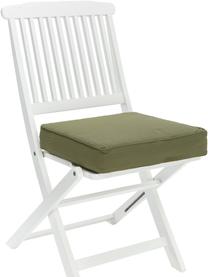 Cuscino sedia alto Zoey 2 pz, Rivestimento: 100% cotone, Verde oliva, Larg. 40 x Lung. 40 cm