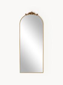 Barock-Anlehnspiegel Saida, Rahmen: Metall, beschichtet, Rückseite: Mitteldichte Holzfaserpla, Spiegelfläche: Spiegelglas, Goldfarben, B 65 x H 169 cm