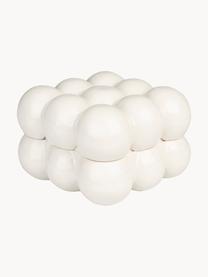 Caja de almacenamiento de porcelana Bubble, 15 cm, Porcelana, Blanco Off White, An 15 x F 15 cm