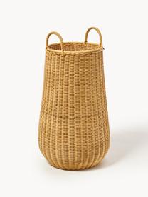 Ręcznie wykonany kosz do przechowywania z rattanu Laundry, Rattan, Jasny brązowy, Ø 42 x W 80 cm