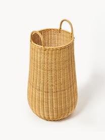 Ręcznie wykonany kosz do przechowywania z rattanu Laundry, Rattan, Jasny brązowy, Ø 42 x W 80 cm