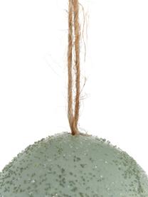 Deko-Objekt-Set Emerald, 15er-Set, Echte Eier, Grüntöne, Beige, Braun, Set mit verschiedenen Größen