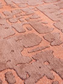 Teppich Perriers mit Hoch-Tief-Effekt, 100 % Polyester, Terrakotta, B 80 x L 150 cm (Grösse XS)