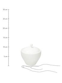 Sucrier porcelaine Radius, Blanc