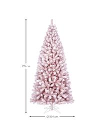 Árbol de Navidad artificial Cembra, Agujas: plastico, Rosa pálido, Ø 104 x Al 215 cm