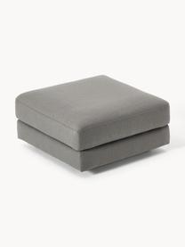 Pouf Tribeca, Tissu taupe, larg. 80 x prof. 80 cm