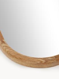 Lustro ścienne z ramą z drewna dębowego Levan, Drewno dębowe, S 60 x W 160 cm