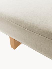 Daybed 3 posti Marylin, Rivestimento: 51% cotone, 49% lino Con , Rivestimento: schiuma, Gambe: legno di pino, Tessuto beige, legno di pino, Larg. 200 x Prof. 80 cm