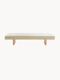 Daybed Marylin (3-Sitzer), Bezug: 51 % Baumwolle, 49 % Lein, Beine: Kiefernholz, Webstoff Hellbeige, Kiefernholz, B 200 x T 80 cm