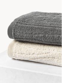 Ręcznik z bawełny Audrina, różne rozmiary, Ciemny szary, Ręcznik, S 50 x D 100 cm, 2 szt.