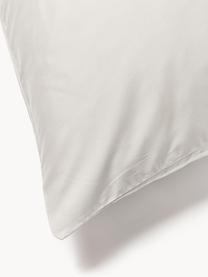 Poszewka na poduszkę z satyny bawełnianej Comfort, Jasny szary, S 40 x D 80 cm
