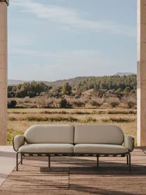 Garten-Loungesofa Joncols (3-Sitzer), Bezug: 100 % Polyester Der hochw, Gestell: Aluminium, pulverbeschich, Webstoff Hellbeige, Olivgrün, B 224 x T 80 cm