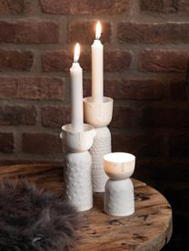 Porcelánový svícen na čajovou svíčku Lucia, Porcelán, Bílá, Ø 6 cm, V 18 cm