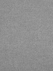 Sedia con braccioli  Mitzie, Rivestimento: poliestere Con 25.000 cic, Gambe: metallo verniciato, Tessuto grigio chiaro, gambe nero, Larg. 57 x Prof. 59 cm