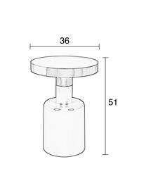 Tavolino rotondo smaltato Glam, Piano d'appoggio: metallo smaltato, Struttura: metallo verniciato a polv, Rosa, Ø 36 x Alt. 51 cm