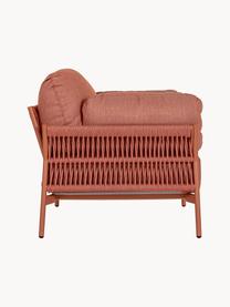 Fauteuil de jardin Sierra, Tissu terracotta, larg. 99 x prof. 80 cm