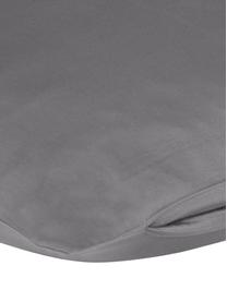 Funda de almohada de satén Comfort, Gris oscuro, An 45 x L 85 cm