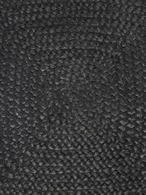 Ręcznie wykonany puf  z juty Bono, Tapicerka: juta, Antracytowy, S 45 x W 45 cm