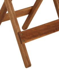 Mały stół składany z drewna Lodge, Drewno akacjowe, olejowane, Drewno akacjowe, S 38 x W 51 cm