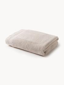 Serviette de toilette en coton bio Premium, tailles variées, 100 % coton bio certifié GOTS (par GCL International, GCL-300517)
Qualité supérieure 600 g/m², Beige clair, Serviettes de toilette, larg. 50 x long. 100 cm