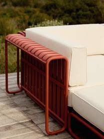 Ogrodowa sofa modułowa Caio, Tapicerka: 100% poliester Dzięki tka, Stelaż: aluminium, Złamana biel, terakota, S 305 x G 115 cm