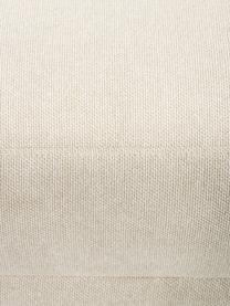 Pouf Fluente, Tissu blanc cassé, larg. 62 x prof. 50 cm