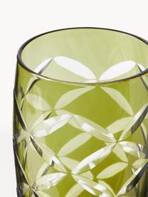 Sektgläser Cuttings, 6er-Set, Glas, Bunt, Ø 7 x H 24 cm, 230 ml