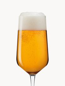 Bicchiere birra Puccini 6 pz, Vetro, Trasparente, Ø 6 x Alt. 19 cm, 410 ml