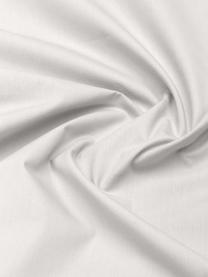 Housse de couette en percale de coton Bommy, Gris, larg. 240 x long. 220 cm