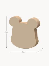 Set di 3 ganci da parete in legno di faggio fatti a mano Bear, Legno di faggio laccato

Questo prodotto è realizzato con legno di provenienza sostenibile e certificato FSC®, Tonalità beige, legno di faggio, Larg. 7 x Alt. 7 cm