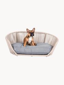 Panier pour chien intérieur-extérieur Vogue, Gris clair, beige, larg. 110 x prof. 74 cm