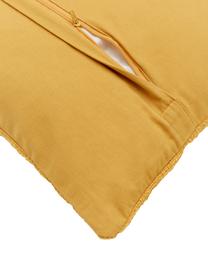 Poszewka na poduszkę z bawełny Ilari, 100% bawełna, Żółty, S 45 x D 45 cm