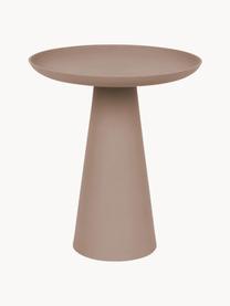 Kovový pomocný stolík Ringar, Hliník ošetrený práškovým náterom, Staroružová, Ø 35 x V 42 cm