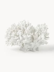 Design decoratief object Coral, Object: polyresin, Wit, Ø 18 x H 13 cm