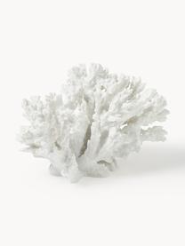 Designová dekorace Coral, Bílá, Š 18 cm, V 13 cm