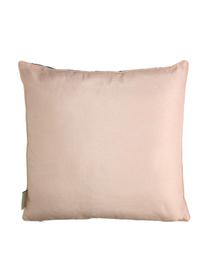 Cuscino in velluto Elephant, Rivestimento: 100% velluto di cotone, Turchese, rosa chiaro, Larg. 45 x Lung. 45 cm