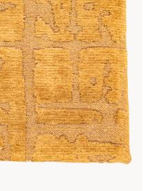 Tapis texturé Perriers, 100 % polyester, Ocre, larg. 80 x long. 150 cm (taille XS)