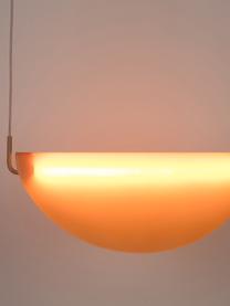 Suspension LED design en verre Rani, Rose