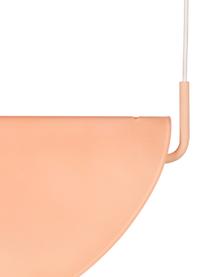 Suspension LED design en verre Rani, Rose