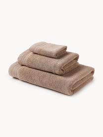 Handdoekenset Premium van biokatoen, 3-delig, 100% biokatoen, GOTS-gecertificeerd (van GCL International, GCL-300517)
Zware kwaliteit, 600 g/m², Beige, Set met verschillende formaten