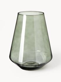 Mundgeblasene Glas-Vase Joyce, verschiedene Größen, Glas, Grün, Ø 17 x H 21 cm