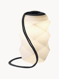 Lámpara de techo LED regulable Bita, portátil con cambio de color y mando a distancia, Lámpara: polietileno, Cable: plástico, Blanco, gris oscuro, Ø 18 x Al 30 cm