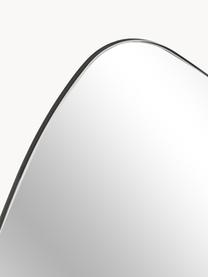 Stojacie zrkadlo s mramorovým podstavcom Bonita, Odtiene striebornej, mramorový vzhľad biela, Š 60 x V 160 cm