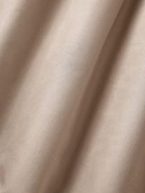 Drap-housse en satin de coton pour surmatelas Premium, Beige, larg. 140 x long. 200 cm, haut. 15 cm