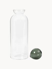 Mundgeblasener Dekanter Still, 1.4 L, Glas, Transparent, Grau, 1.4 L