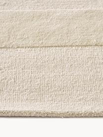 Tapis en coton tissé main Dania, 100 % coton, Blanc crème, larg. 200 x long. 300 cm (taille L)