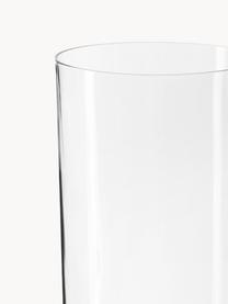 Kristall-Sektgläser Xavia, 4 Stück, Kristallglas, Transparent, Ø 6 x H 23 cm, 170 ml