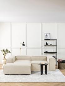 Diván modular Lennon, Tapizado: 100% poliéster Alta resis, Estructura: madera contrachapada de p, Patas: plástico Este producto es, Tejido Off White, An 119 x F 180 cm, chaise longue izquierda